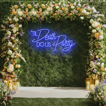Neon Wedding Signs