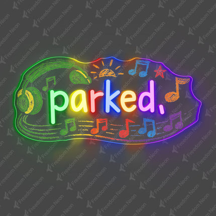Custom Neon Logo 010617026-B