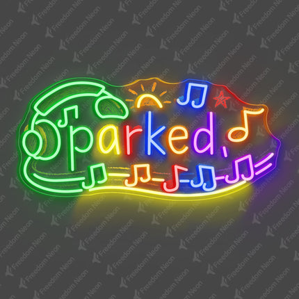 Custom Neon Logo 010617026-B