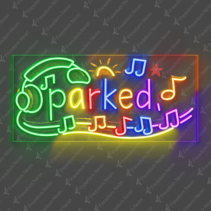 Custom Neon Logo 010617026-B