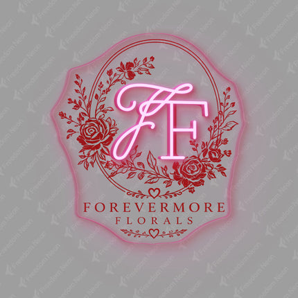 Custom Neon Logo 010615026-A