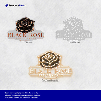 Custom Neon Logo 010605026- B