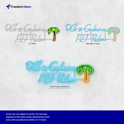 Custom Neon Logo 010603026- A