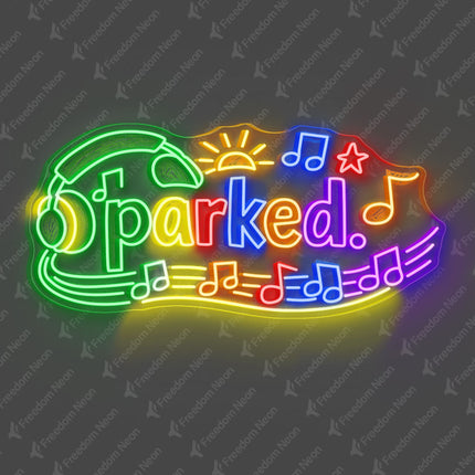 Custom Neon Logo 010617026-B