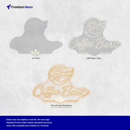 Custom Neon Logo 010615026-B