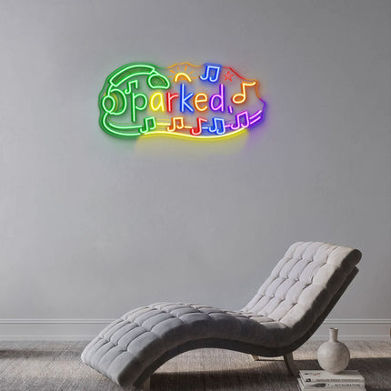 Custom Neon Logo 010617026-B