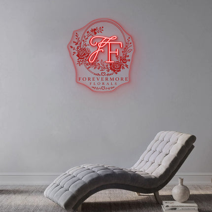 Custom Neon Logo 010615026-A