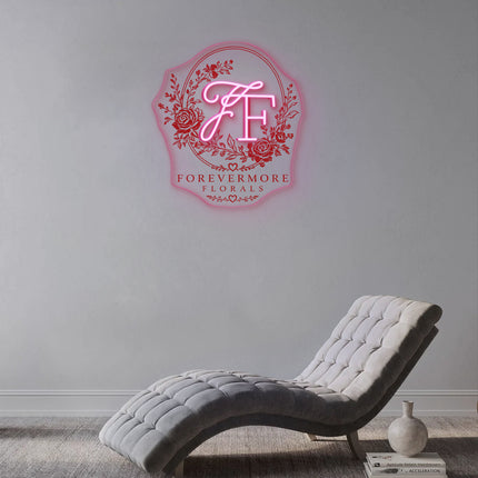 Custom Neon Logo 010615026-A