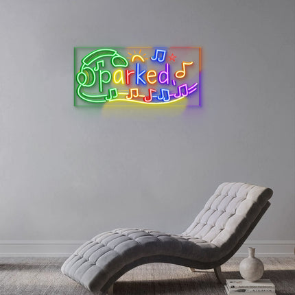 Custom Neon Logo 010617026-B