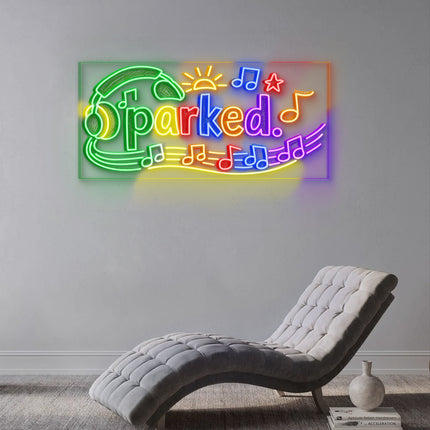 Custom Neon Logo 010617026-B