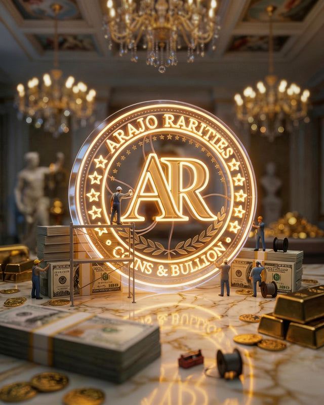 Arajo Rarities Neon Sign
