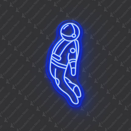 Blue Astronaut Neon Sign 2.0