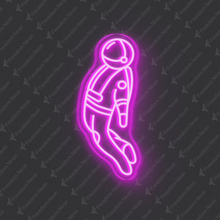 Pink Astronaut Neon Sign 2.0