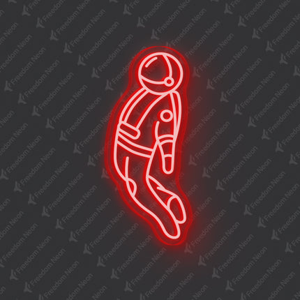 Red Astronaut Neon Sign 2.0