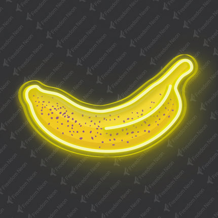 Lemon Yellow Banana Neon Sign