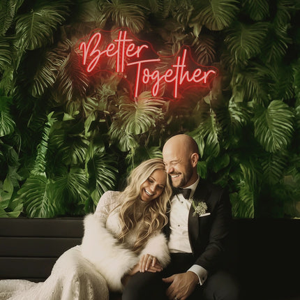 Red Better Together Neon Sign