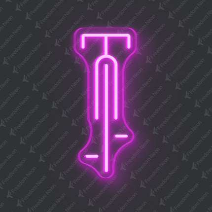 Pink Bicycle Neon Sign