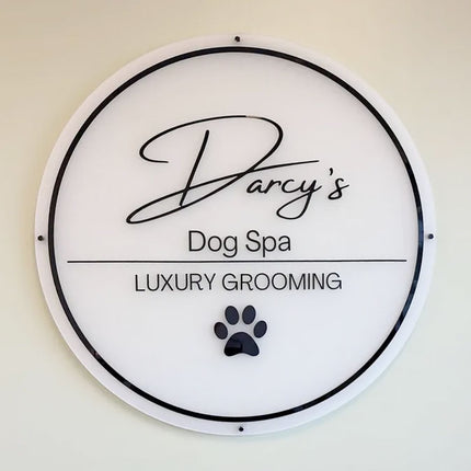 Custom Acrylic Backlit Sign