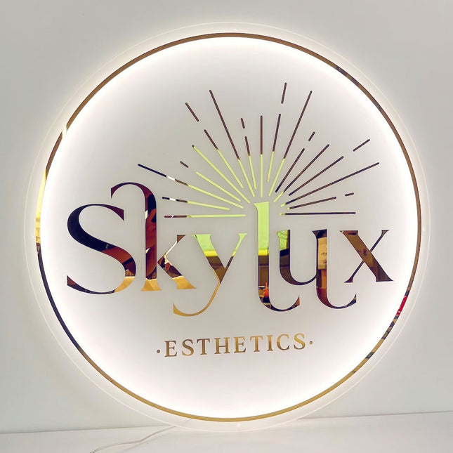 Custom Acrylic Backlit Sign