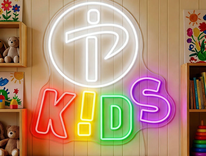 custom neon logo sign