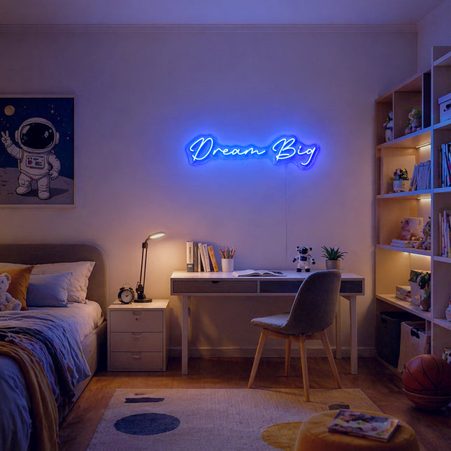 Blue Dream Big Neon Sign
