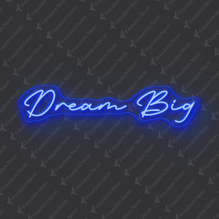 Blue Dream Big Neon Sign