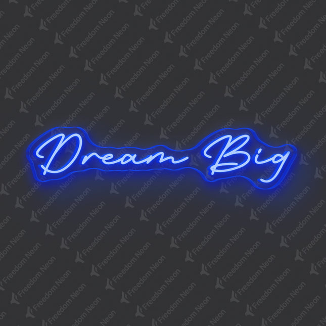 Blue Dream Big Neon Sign