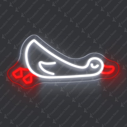 Red Duck Neon Sign