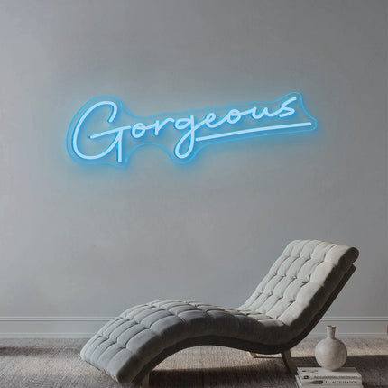 Ice Blue Gorgeous Neon Sign