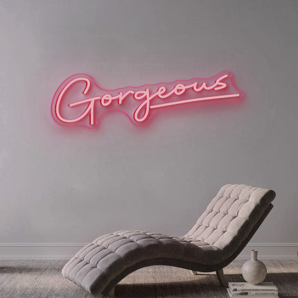 Light Pink Gorgeous Neon Sign