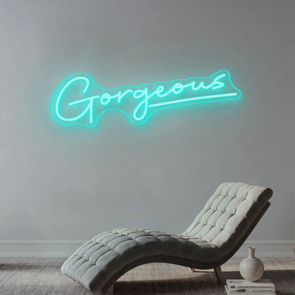 Mint Green Gorgeous Neon Sign