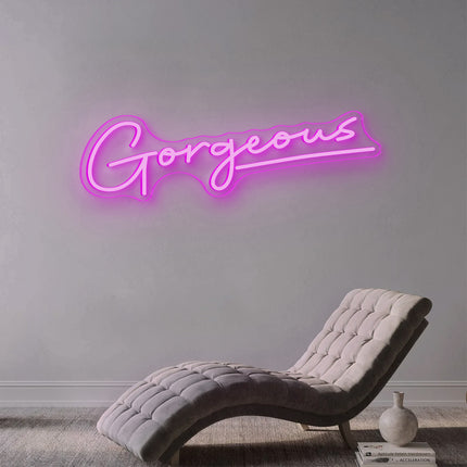 Pink Gorgeous Neon Sign