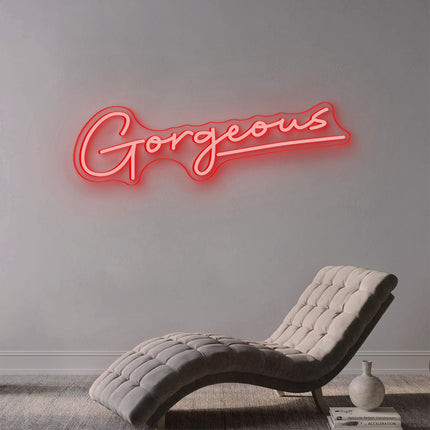 Red Gorgeous Neon Sign