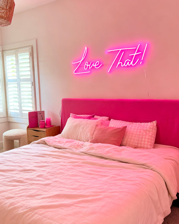 Custom Neon Text Sign