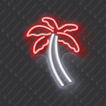 Red Palm Tree Neon Sign