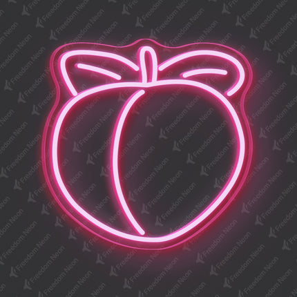 Light Pink Peach Neon Sign