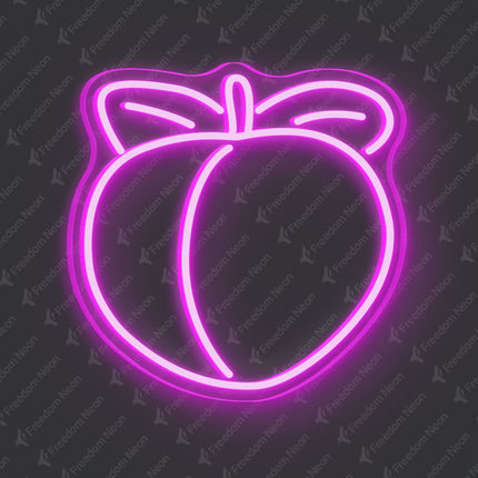 Pink Peach Neon Sign