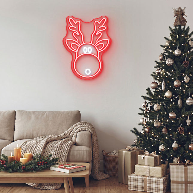 Reindeer Neon Sign