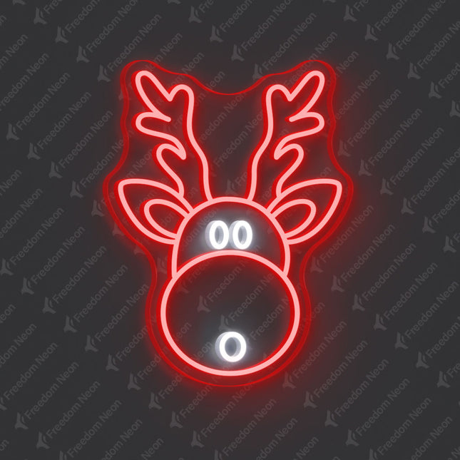 Reindeer Neon Sign