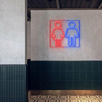 Restroom Neon Sign