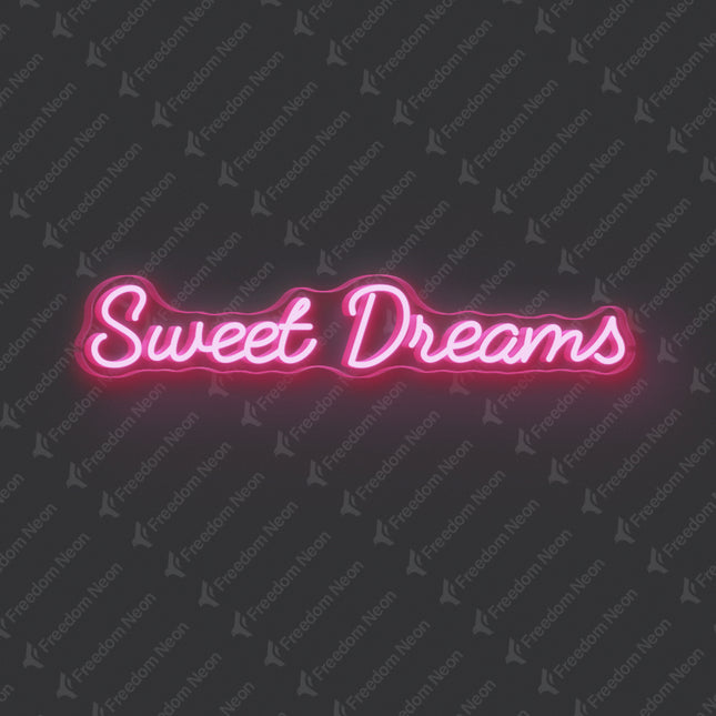 Light Pink Sweet Dreams Neon Sign