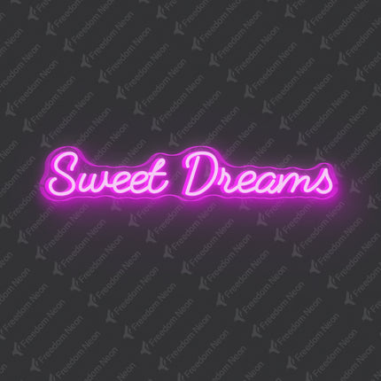 Pink Sweet Dreams Neon Sign