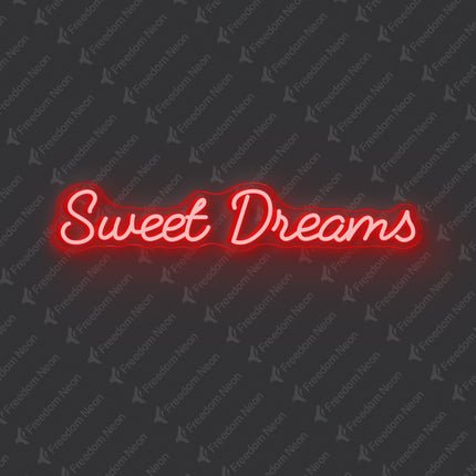 Red Sweet Dreams Neon Sign