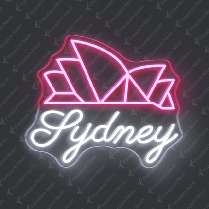 Light Pink Sydney Theater Neon Sign