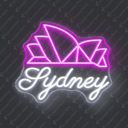 Pink Sydney Theater Neon Sign