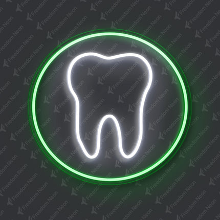 Green Tooth Neon Sign