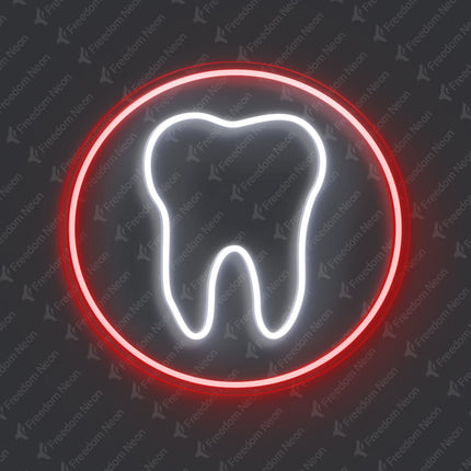 Red Tooth Neon Sign